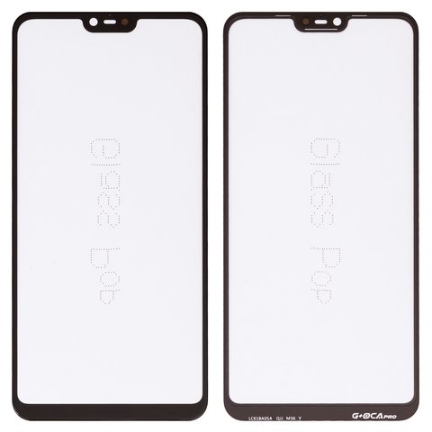 Стекло корпуса G+OCA PRO для Xiaomi Mi 8 Lite 6.26&quot;, с OCA-пленкой, черное