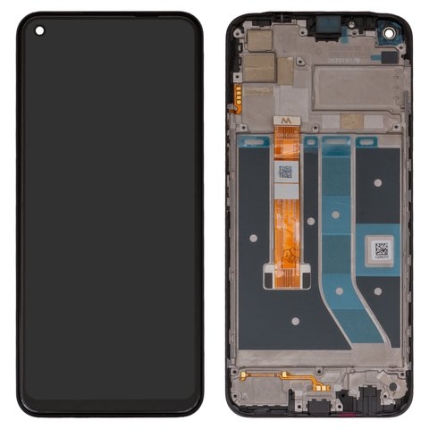 Дисплей Realme C17, чорний | з тачскріном | в передній панелі | High Copy | дисплейный модуль, экран, RMX2101
