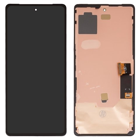 Дисплей Google Pixel 7, GVU6C, GQML3, чорний | з тачскріном | в передній панелі | High Copy, OLED | дисплейный модуль, экран