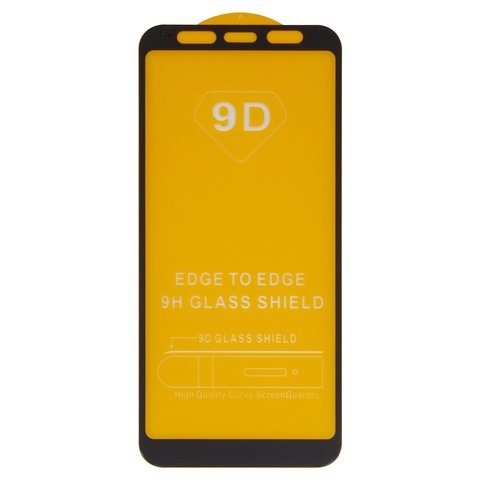 Закаленное защитное стекло Xiaomi Redmi S2, Redmi Y2, Full Glue, (без упаковки), черный, cлой клея нанесен по всей поверхности