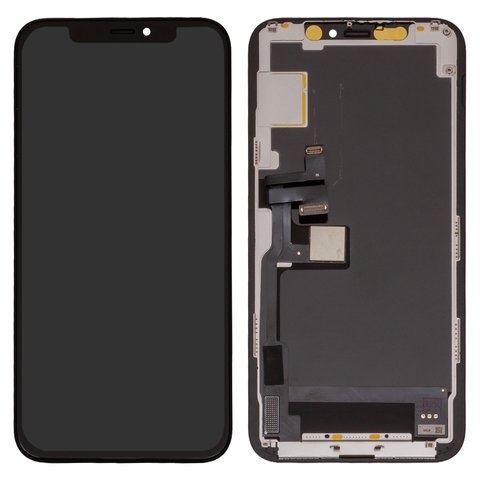 Дисплей Apple iPhone 11 Pro, чорний | з тачскріном | High Copy, OLED, imisu OEM soft, без мікросхеми | дисплейный модуль, экран