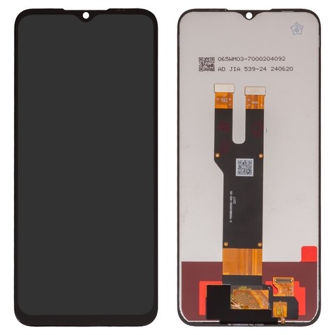 Дисплей ZTE Blade A73, Blade V50 Smart, чорний | з тачскріном | High Copy | дисплейный модуль, экран